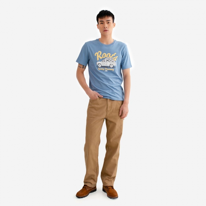 ROOTS ROAD TRIP SLIM T-SHIRTRoots 男裝-ROOTS ROAD TRIP SLIM 短袖上衣