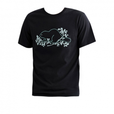 RootsRoots Roots 男裝-NOVELTY BEAVER SLIM 短袖上衣