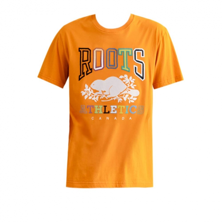 ROOTS ATHLETIC T-SHIRTRoots 男裝-ROOTS ATHLETIC 短袖上衣