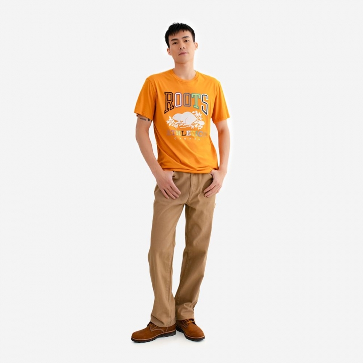 ROOTS ATHLETIC T-SHIRTRoots 男裝-ROOTS ATHLETIC 短袖上衣