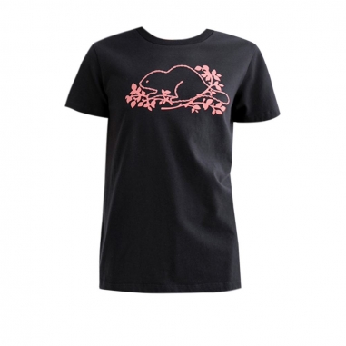 RootsRoots Roots女裝- NOVELTY BEAVER 短袖上衣