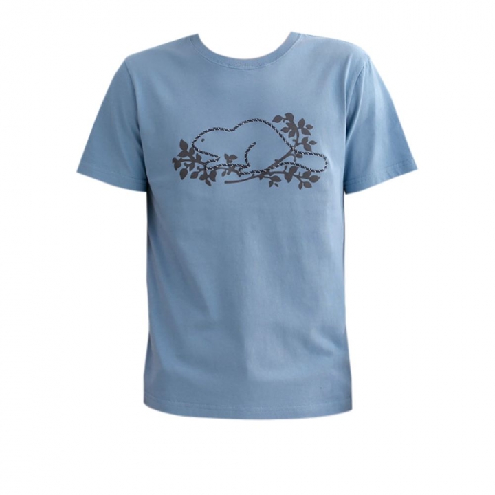 NOVELTY BEAVER SLIM T-SHIRTRoots 男裝-NOVELTY BEAVER SLIM 短袖上衣