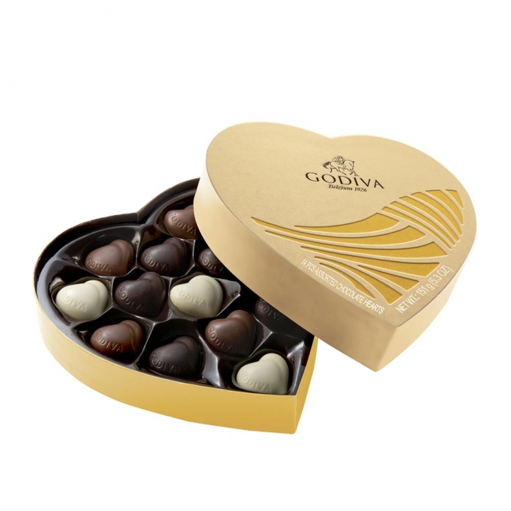 COEUR ICONIQUE GRANDGODIVA｜經典心形巧克力禮盒