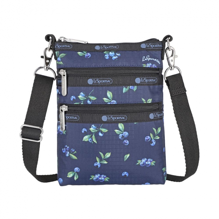 3 ZIP CROSSBODY三層拉鏈斜背包