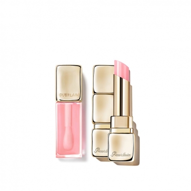 GUERLAIN嬌蘭 KISSKISS法式之吻 波光蜜漾護唇油套裝
