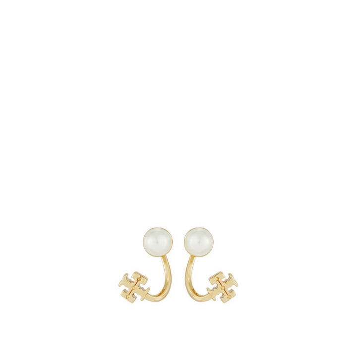 SMALL KIRA PEARL FRONT-BACK EARRINGSMALL KIRA PEARL FRONT-BACK 耳環