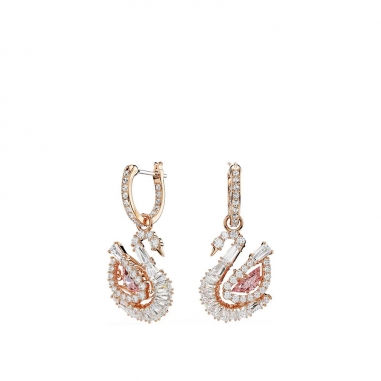 Swarovski施華洛世奇 Dancing Swan 耳環