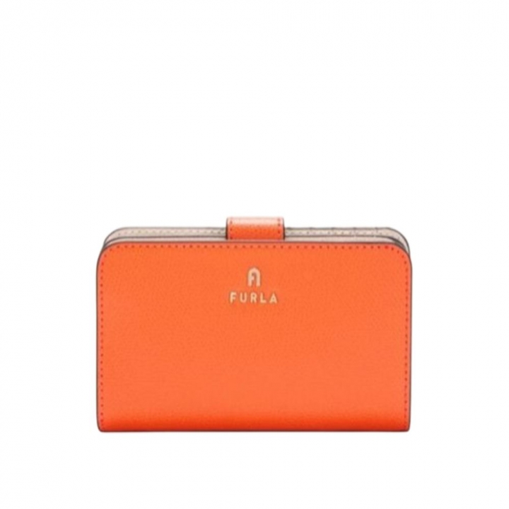 FURLA CAMELIA M COMPACT WALLETFURLA CAMELIA 中型對折皮夾