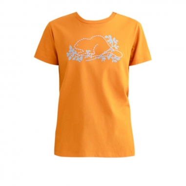 RootsRoots Roots女裝- NOVELTY BEAVER 短袖上衣