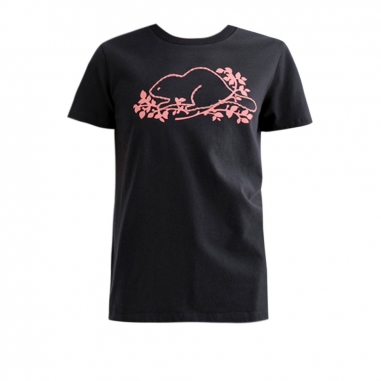 RootsRoots Roots女裝- NOVELTY BEAVER 短袖上衣