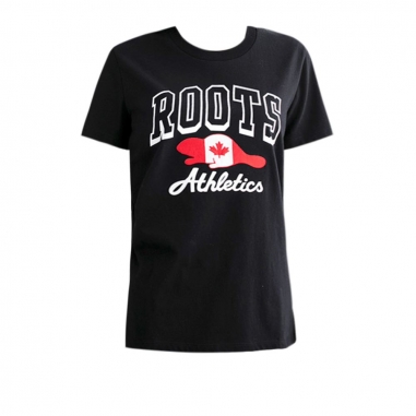 RootsRoots Roots女裝- CANADA BEAVER 短袖上衣