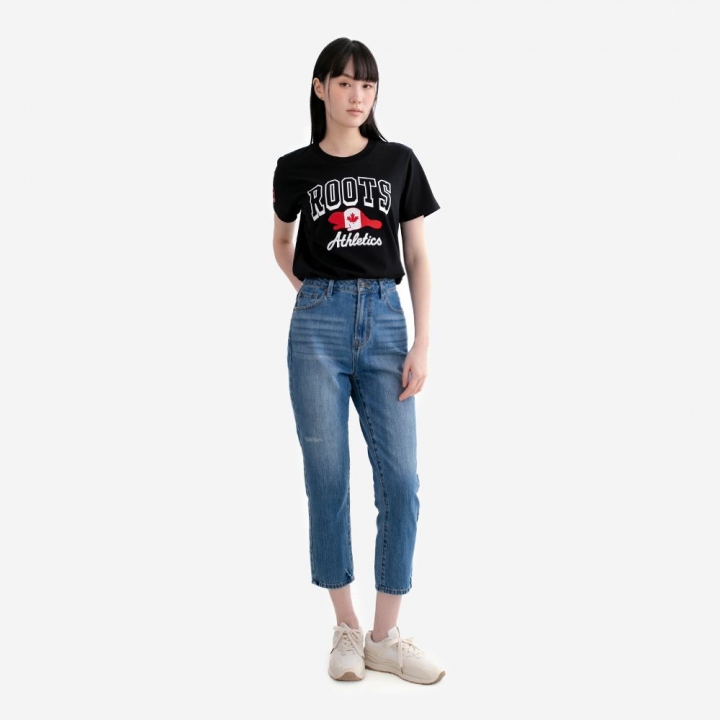 CANADA BEAVER T-SHIRTRoots女裝- CANADA BEAVER 短袖上衣