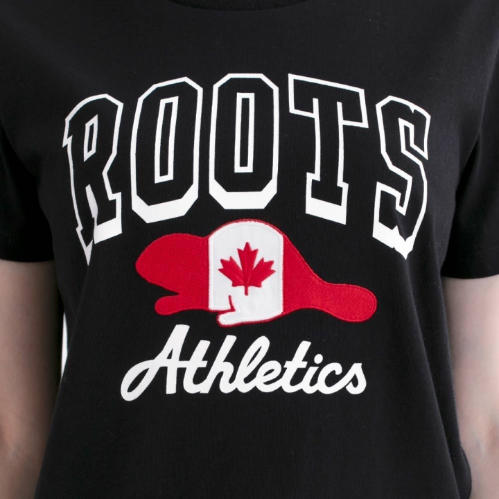 CANADA BEAVER T-SHIRTRoots女裝- CANADA BEAVER 短袖上衣