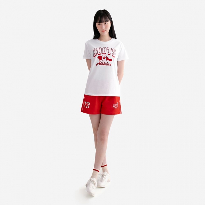 CANADA BEAVER T-SHIRTRoots女裝- CANADA BEAVER 短袖上衣