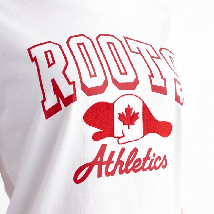 CANADA BEAVER T-SHIRTRoots女裝- CANADA BEAVER 短袖上衣