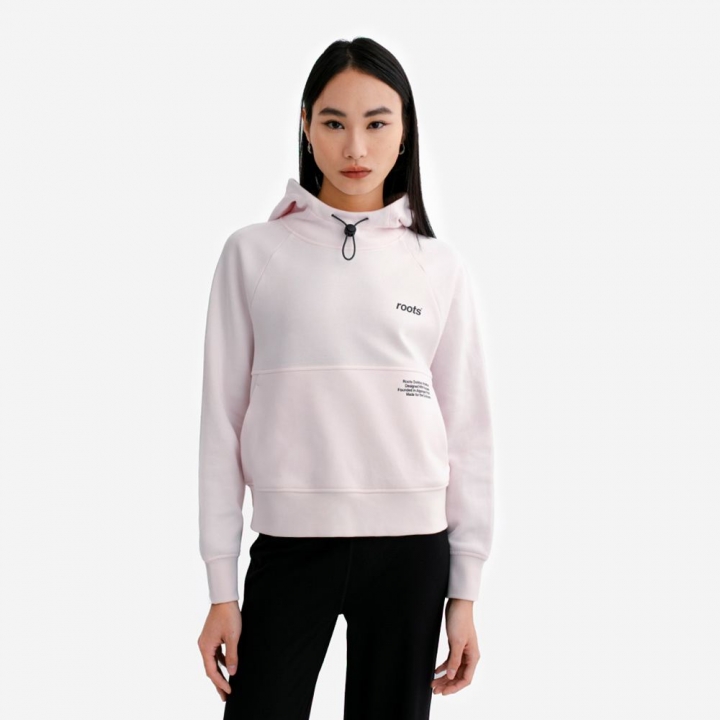 ACTIVE INTERLOCK KANGA HOODIERoots女裝- ACTIVE INTERLOCK 連帽上衣
