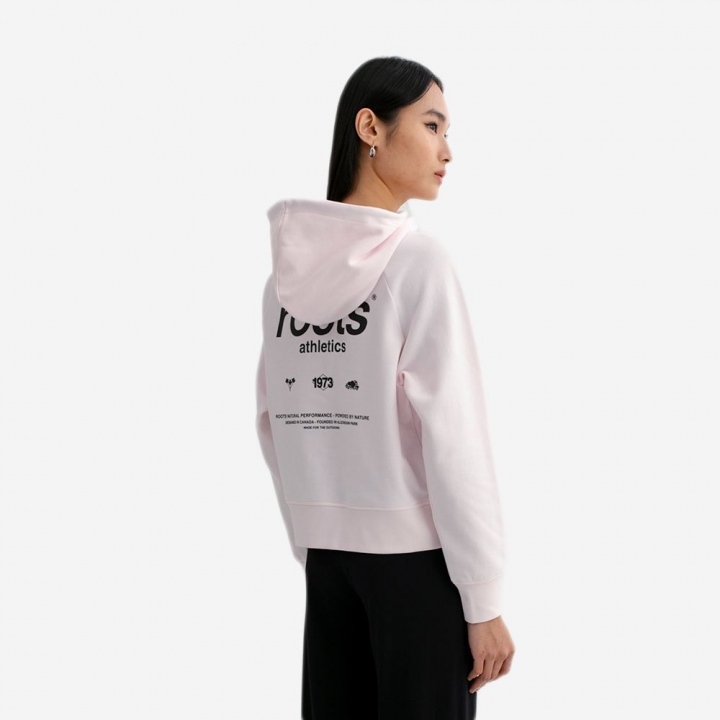 ACTIVE INTERLOCK KANGA HOODIERoots女裝- ACTIVE INTERLOCK 連帽上衣