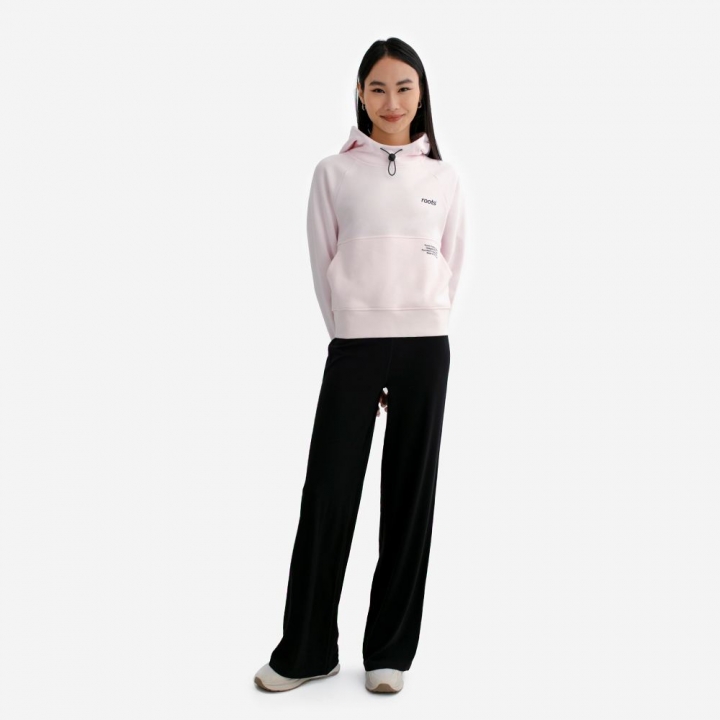 ACTIVE INTERLOCK KANGA HOODIERoots女裝- ACTIVE INTERLOCK 連帽上衣
