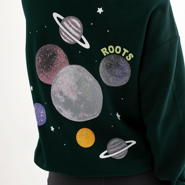 ROOTS PLANET KANGA HOODIERoots女裝- ROOTS PLANET 連帽上衣
