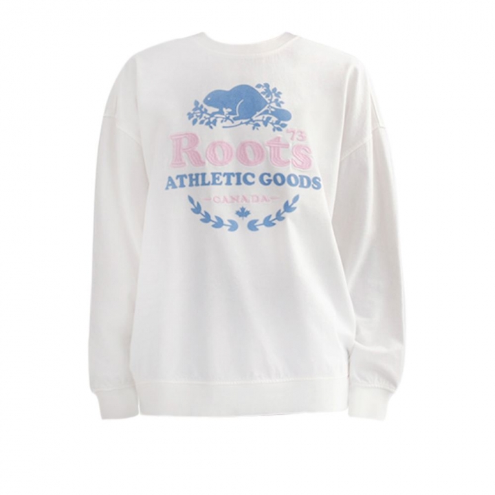 CLUBHOUSE CREWNECK SWEATSHIRTRoots女裝- CLUBHOUSE CREWNECK 圓領上衣