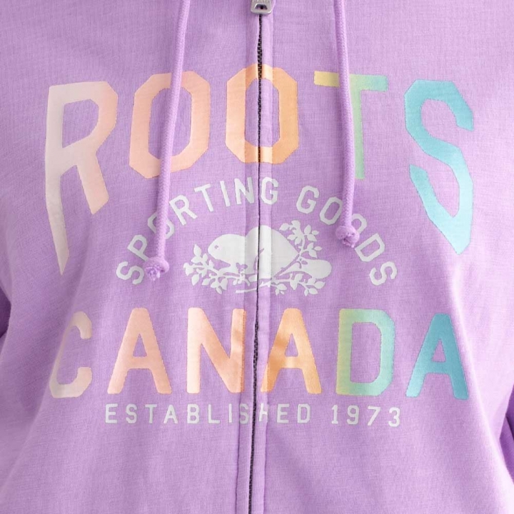 NATURE ATHLETICS FULL ZIP HOODIERoots女裝- NATURE ATHLETICS 連帽外套