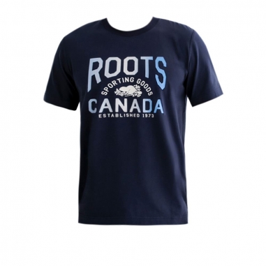 RootsRoots Roots 男裝-NATURE ATHLETICS 短袖上衣