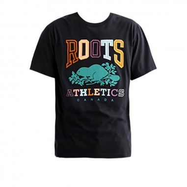 RootsRoots Roots 男裝-ROOTS ATHLETIC 短袖上衣