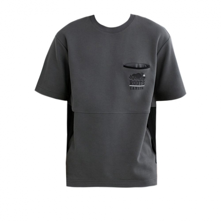 ROOTS CANADA BLOCKED SWEAT TOPRoots 男裝-ROOTS CANADA BLOCKED 圓領上衣