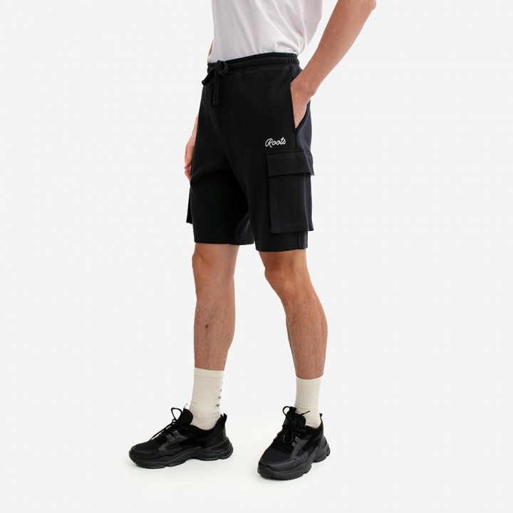 OUTDOOR CLUBHOUSE SWEAT SHORTRoots 男裝-OUTDOOR CLUBHOUSE 棉短褲