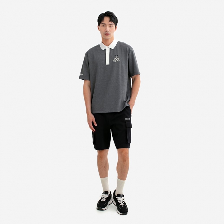 OUTDOOR CLUBHOUSE SWEAT SHORTRoots 男裝-OUTDOOR CLUBHOUSE 棉短褲