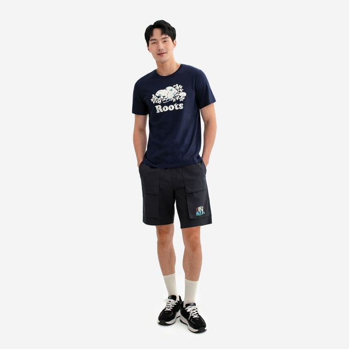 MOUNTAIN VIEW CARGO SHORTRoots 男裝-MOUNTAIN VIEW CARGO 短褲