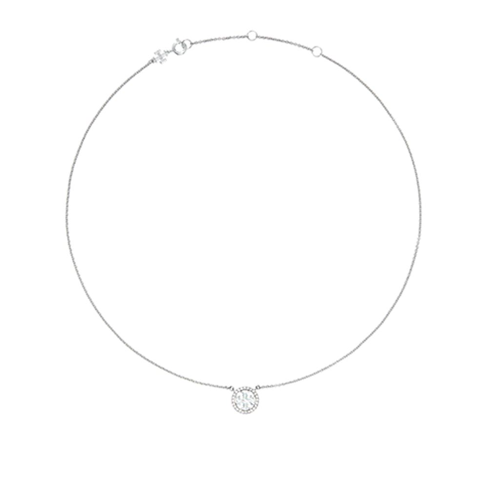 Tory Burch Miller密鑲Logo項鍊