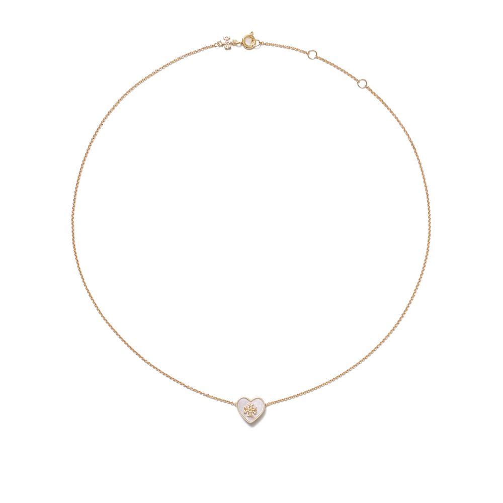 Tory Burch KIRA 心型綴飾項鍊