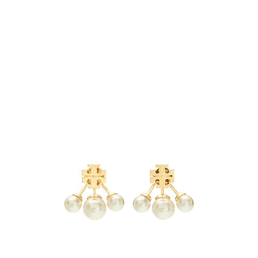 Tory Burch KIRA PEARL FRONT-BACK 耳環