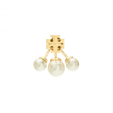 KIRA PEARL FRONT-BACK EARRINGKIRA PEARL FRONT-BACK 耳環