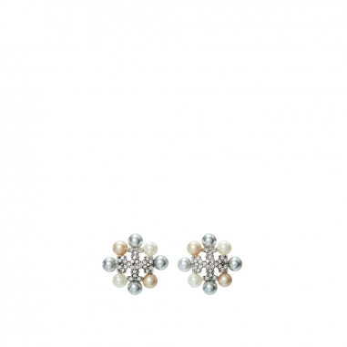Tory Burch湯麗柏琦 KIRA PEARL STUD EARRING