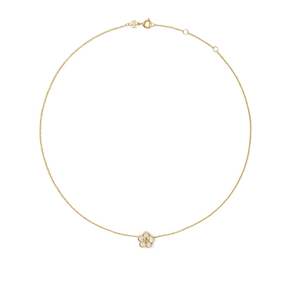 Tory Burch KIRA 花朵垂飾項鍊