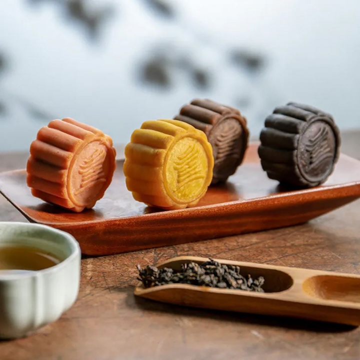 圓山大飯店｜沙畫藝術系列　金綻花月中秋寶盒（預購商品）