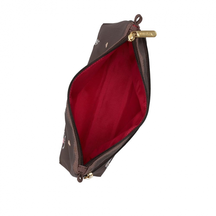 COSMETIC CLUTCH雙層拉鍊化妝包