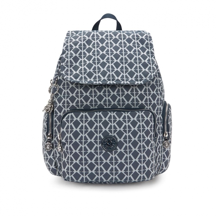 CITY ZIP S NAVY SIGN JQCITY ZIP S 後背包
