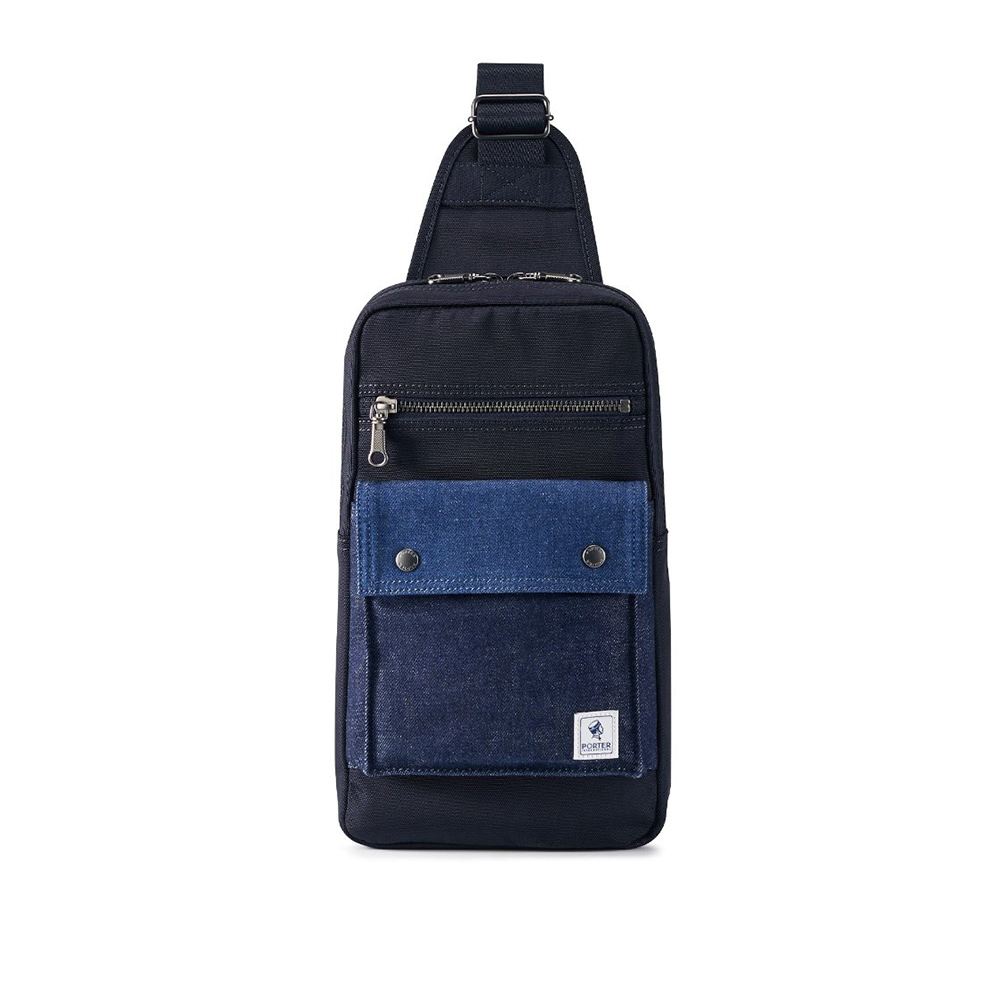 PORTER INTERNATIONAL PATCH WORK單肩包