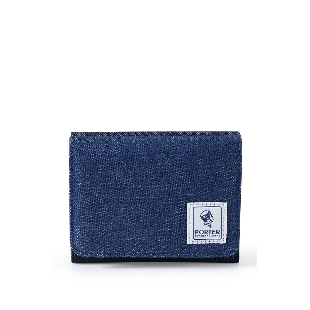 PORTER INTERNATIONAL PATCH WORK三折短夾