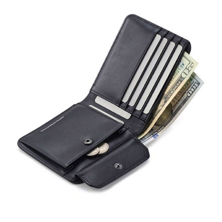 BI-FOLD WALLETBOUND真皮雙折零錢短夾