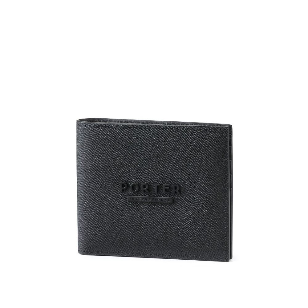 PORTER INTERNATIONAL DEFINE真皮雙折短夾