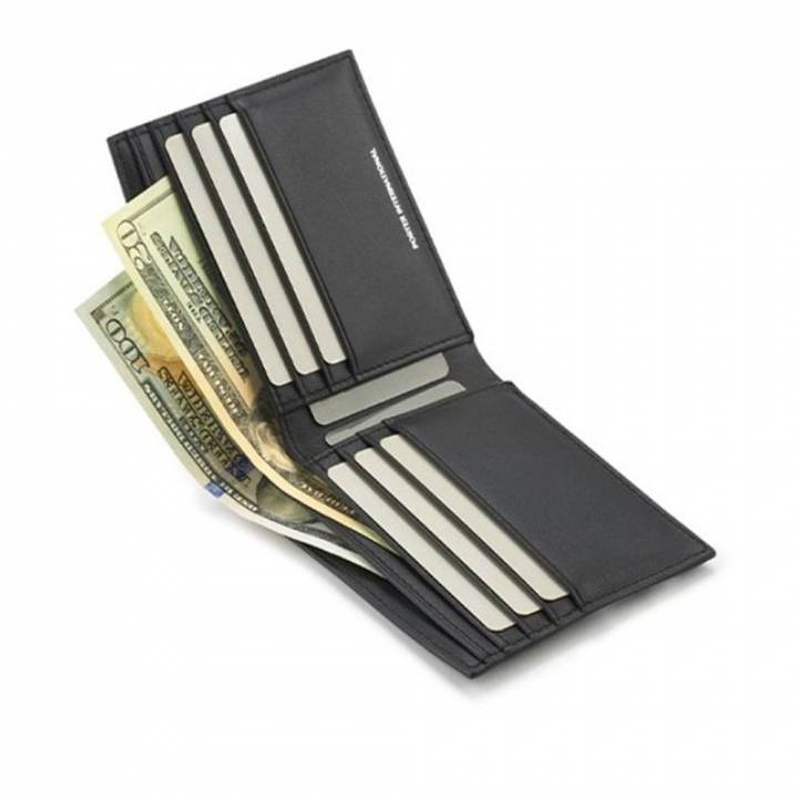 BI-FOLD WALLETDEFINE真皮雙折短夾