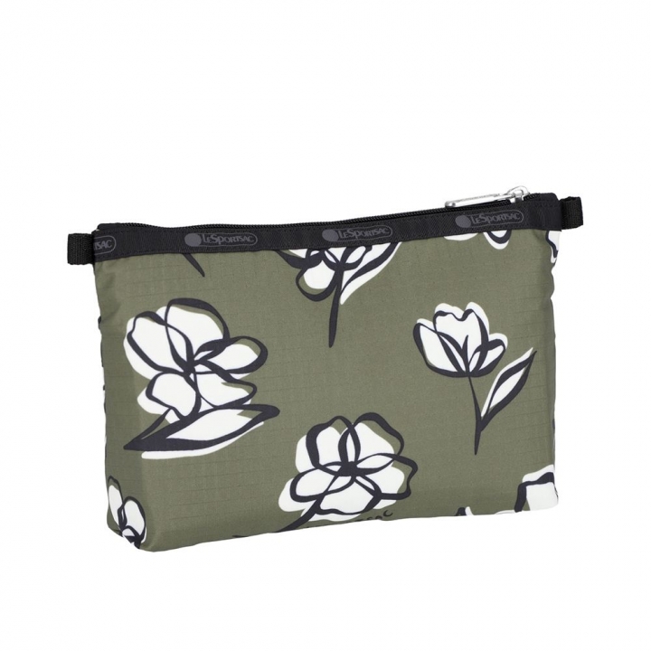 COSMETIC CLUTCH雙層拉鍊化妝包