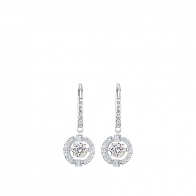 Swarovski施華洛世奇 Sparkling DC銀耳環