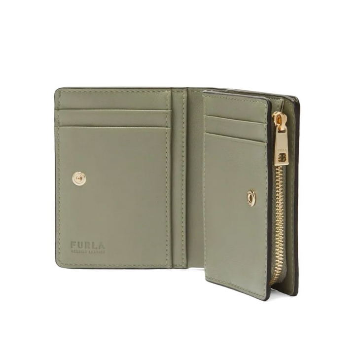 FURLA CAMELIA S COMPACT WALLET L ZIPFURLA CAMELIA 小號拉鍊皮夾
