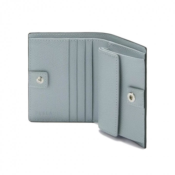 FURLA CAMELIA S COMPACT WALLET BIFOLD COINFURLA CAMELIA 小型零錢格對折皮夾