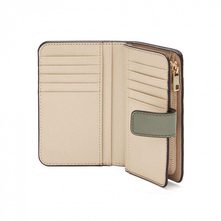 FURLA CAMELIA S COMPACT WALLETFURLA CAMELIA 小型對折皮夾